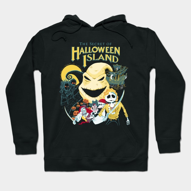 The Secret of Halloween Island Hoodie by paulagarcia